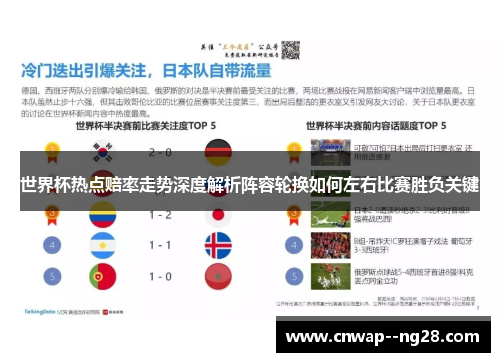 世界杯热点赔率走势深度解析阵容轮换如何左右比赛胜负关键